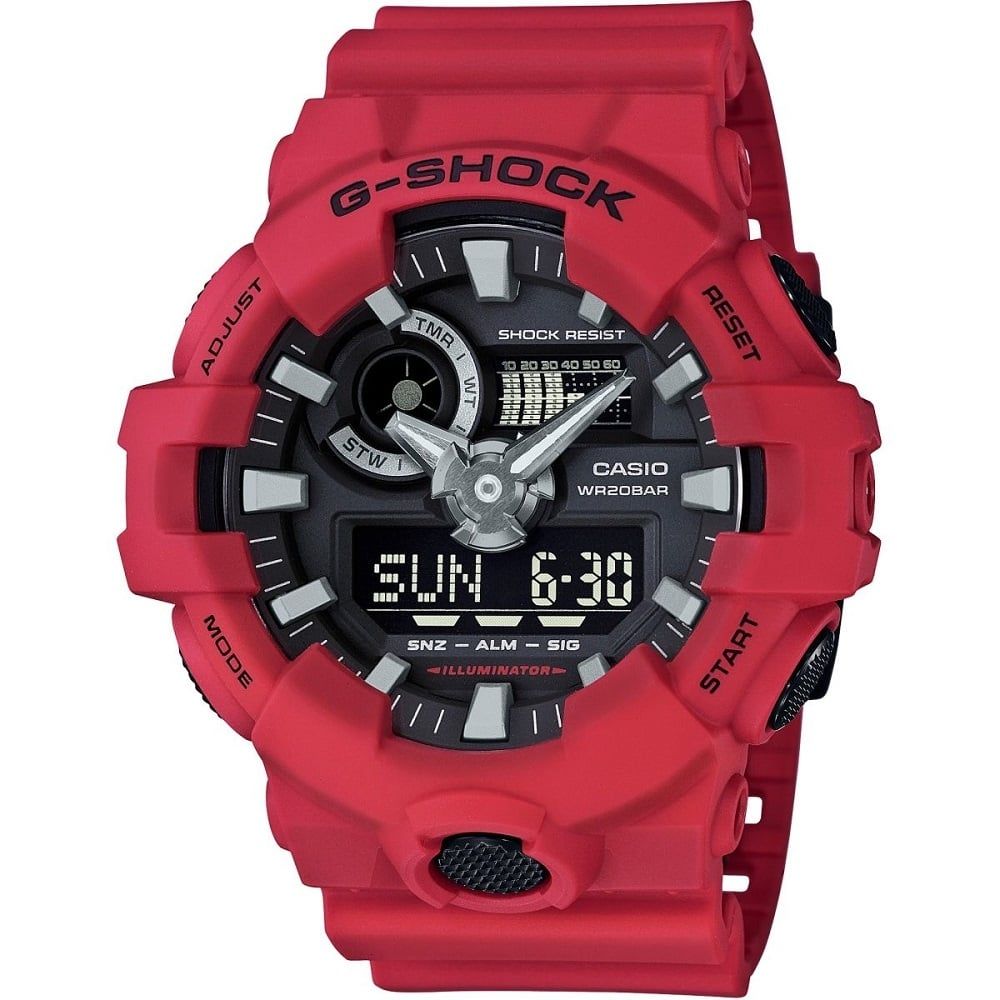 g shock dual time display